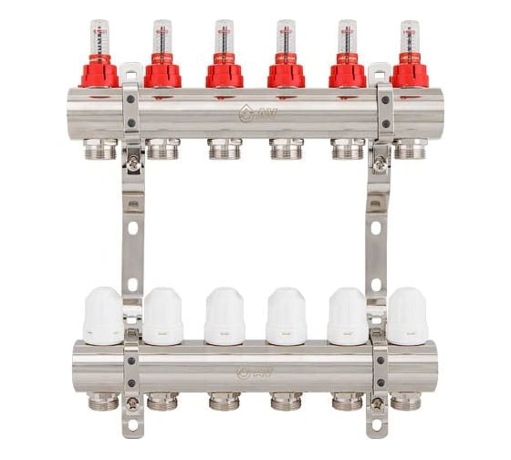 Изображение товара Коллекторная группа AV Engineering AVE777 6 выходов AVE77700106K