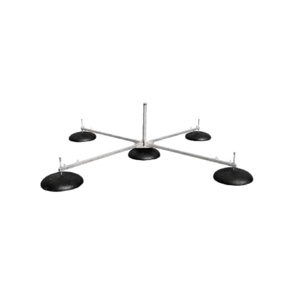 Изображение товара Четырехнога Protectpro для молниеприемной мачты 2004 для плоской кровли цинкованная сталь