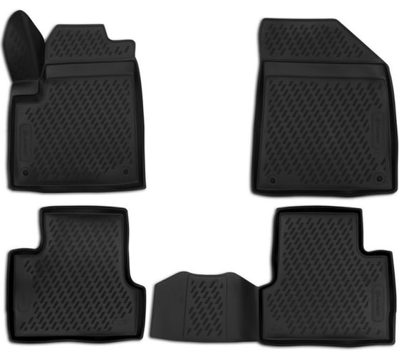 Изображение товара Коврики в салон Element JEEP Cherokee, 2014-н.в., 3D. 4 шт. CARJEP00009