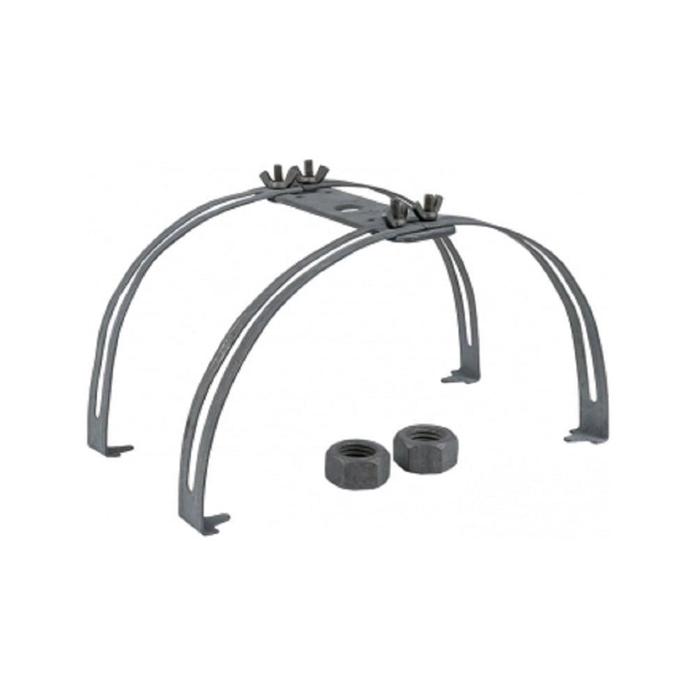 Изображение товара Держатель молниеприемника Protectpro ф 16 мм на круглый конек 1-2 м