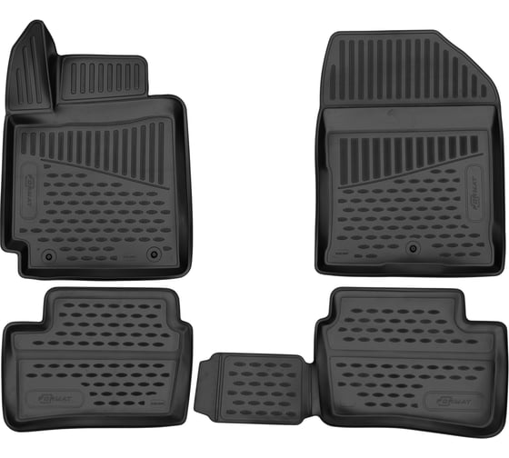 Изображение товара Коврики в салон Element KIA Picanto, 2017-н.в., 3D, 4 шт. FORMAT.3D2564210