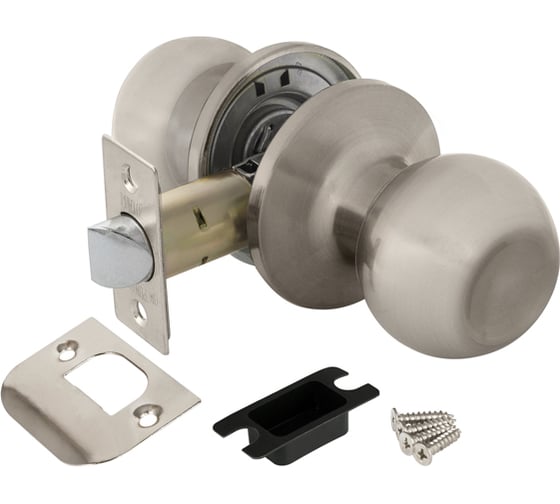 Изображение товара Ручка защелка PUNTO 6072 SN-P без фик. мат. никель 25237