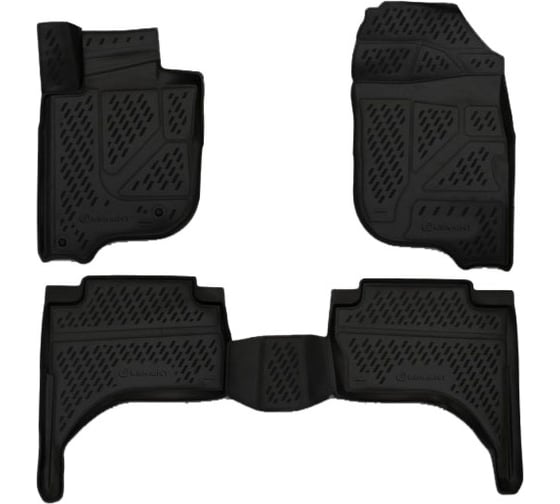 Изображение товара Коврики в салон Element Mitsubishi L200, 2015-, 3D, 4 шт. CARMIT00001
