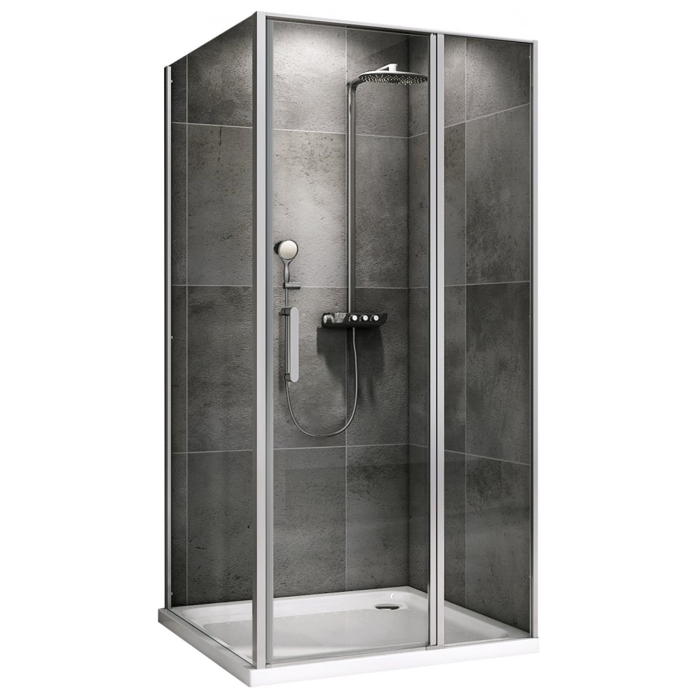 Изображение товара Душевой уголок ABBER Sonnenstrand AG04110S-S75 прямоугольный хром стекло