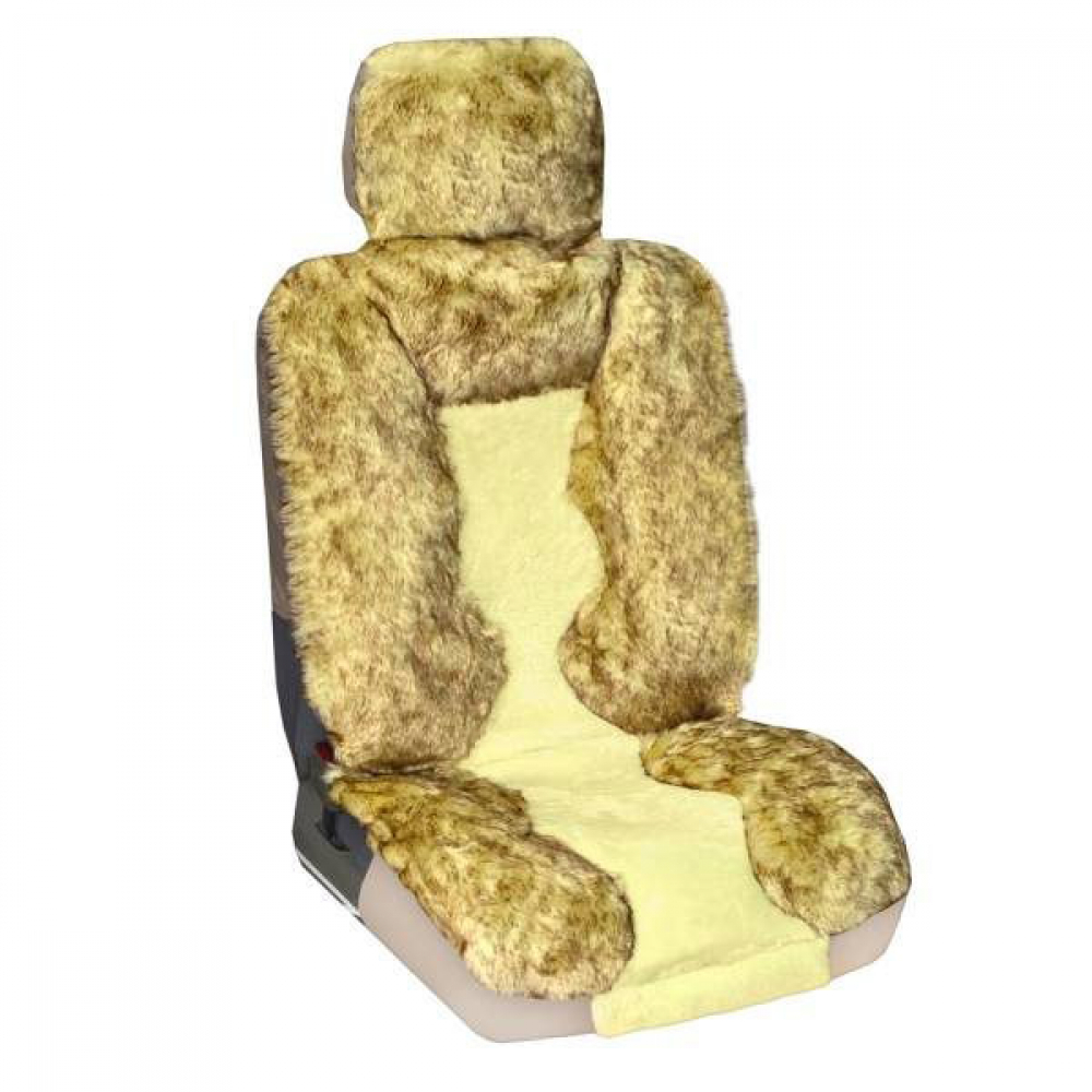 фото Чехлы на сиденья skyway меховые, искусственный мутон, 5 предметов s03001003