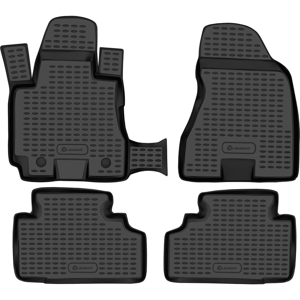 Изображение товара Коврики в салон Hyundai Tucson 2004-2009 NLC.20.14.210k 4 шт полиуретан черные