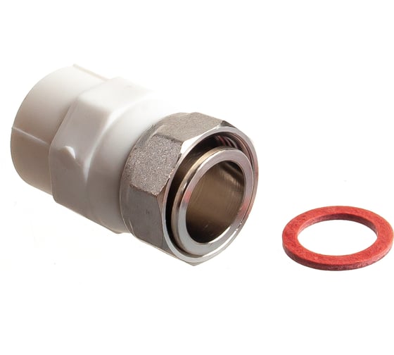 Изображение товара Соединитель Valtec PPR с накидной гайкой, 20x3/4" VTp.708.0.02005