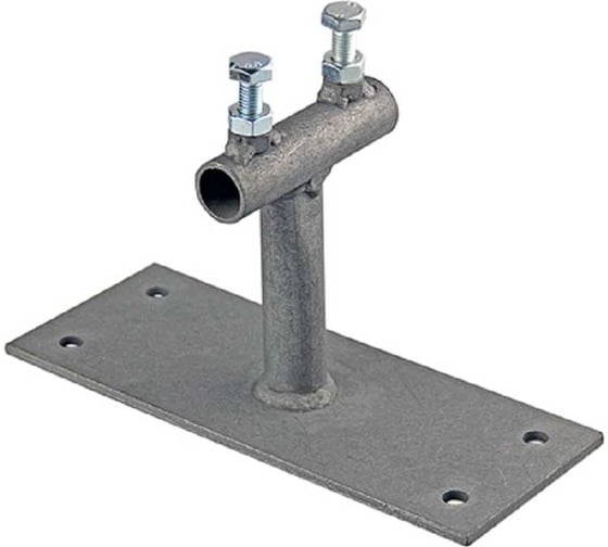 Изображение товара Держатель молниеприёмной мачты на стене Protectpro ф20мм, L=100мм, оцинк 2108