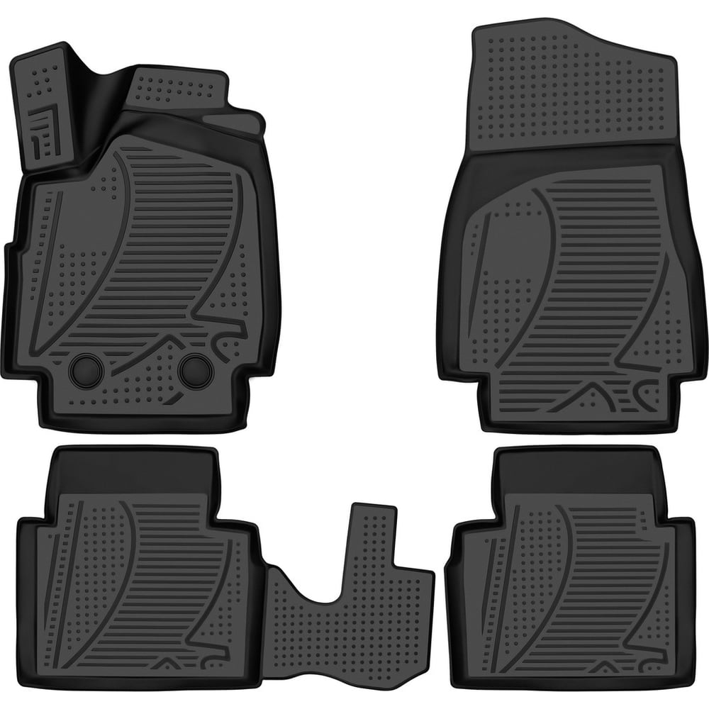Изображение товара Коврики в салон Element LADA 4х4 3D черные, 4 шт.