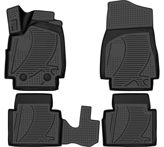 Изображение товара Коврики в салон Element LADA 4х4 3D, 2009-н.в., 4 шт., 3D F320250E1