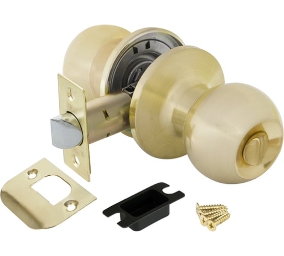 Изображение товара Ручка защелка PUNTO 6072 SB-B фик. мат. золото 25227