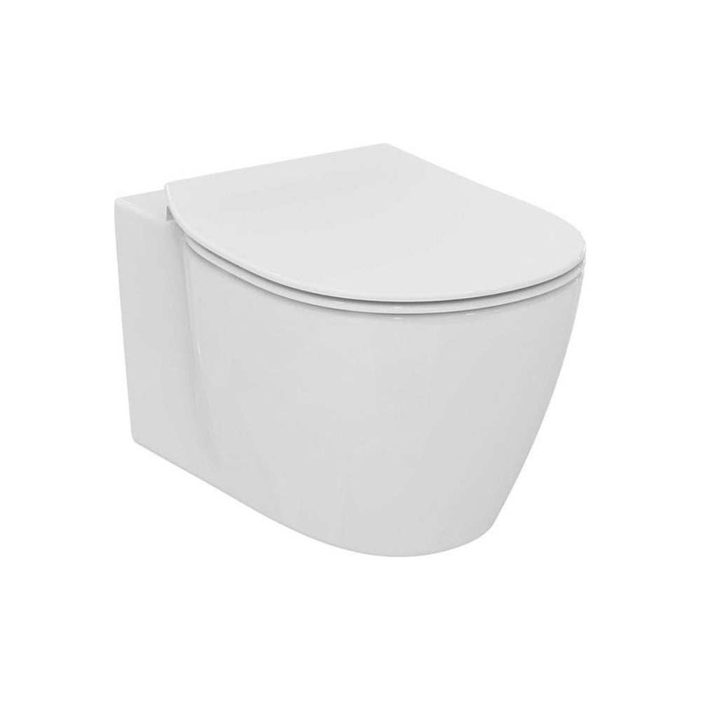 Изображение товара Подвесной унитаз Ideal Standard CONNECT безободковый с микролифтом белый