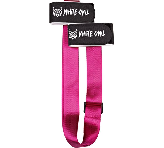 Изображение товара Связки для горных лыж White Owl KNDR-OZ, обхват 38x460 мм, лямка 38x1200 мм, черный/малиновый W112957