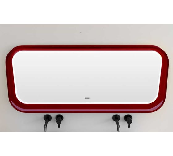 Изображение товара Зеркало для ванной ABBER Kristall с подсветкой AT6702Rubin