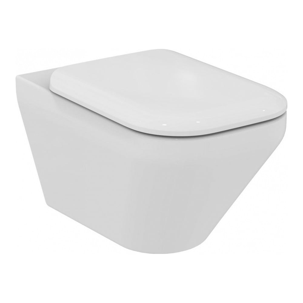 Изображение товара Унитаз Ideal Standard с подвесной Tonic II безободковый K316501 Изображение товара Унитаз Ideal Standard с подвесной Tonic II безободковый K316501