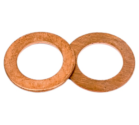 Изображение товара Медная шайба HIMPT 10 шт, 13x21x1.0 00-00018054