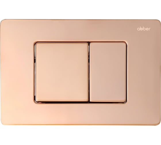 Изображение товара Кнопка смыва ABBER золото розовое AC0120RG