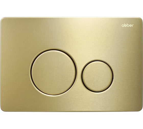 Изображение товара Кнопка смыва ABBER золото матовое AC0121MMG