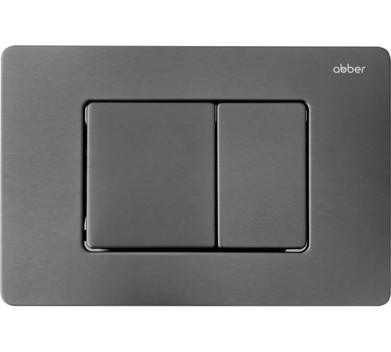 Изображение товара Кнопка смыва ABBER оружейная сталь AC0120NG