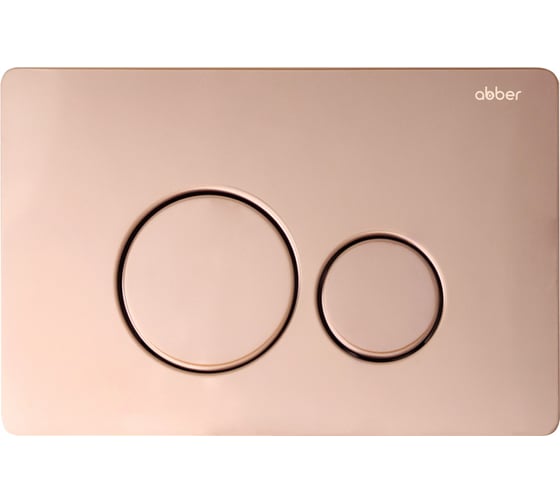 Изображение товара Кнопка смыва ABBER золото розовое AC0121RG