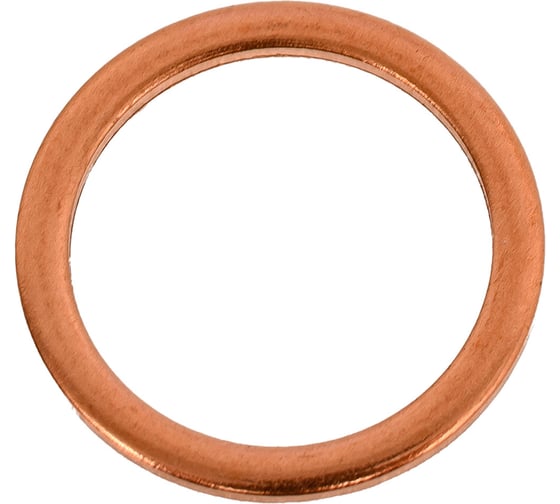 Изображение товара Медная шайба HIMPT 10 шт, 14x18x1.0 00-00018058