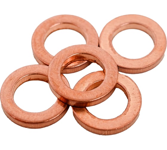 Изображение товара Медная шайба HIMPT 10 шт, 6x10x1.5 00-00016143