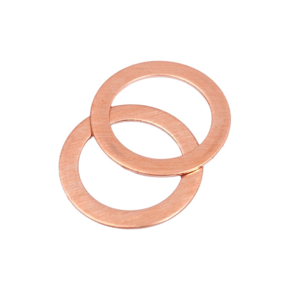 Изображение товара Медная шайба HIMPT 10 шт, 14x20x0.5 мм