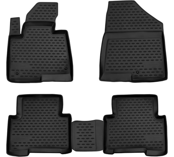 Изображение товара Коврики в салон Element Hyundai Santa Fe, 2012-н.в., 4 шт. NLC.20.53.210h