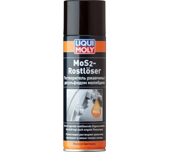 Изображение товара Растворитель ржавчины с дисульфидом молибдена MoS2-Rostloser LIQUI MOLY 0.3 л 1614