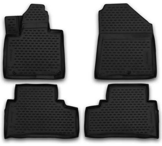 Изображение товара Коврики в салон Element KIA Sorento Prime, 2015-н.в., 5/7 мест, 3D, 4 шт. FORMAT.CARKIA00001