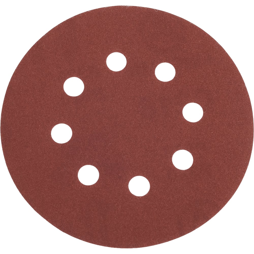 Изображение товара Круги шлифовальные на липучке 125 мм P320, 100 шт Vitatools R-125-P320-100-8