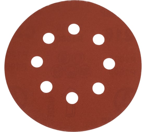 Изображение товара Круги шлифовальные на липучке 125 мм, P1000, 100 шт Vitatools R-125-P1000-100-8