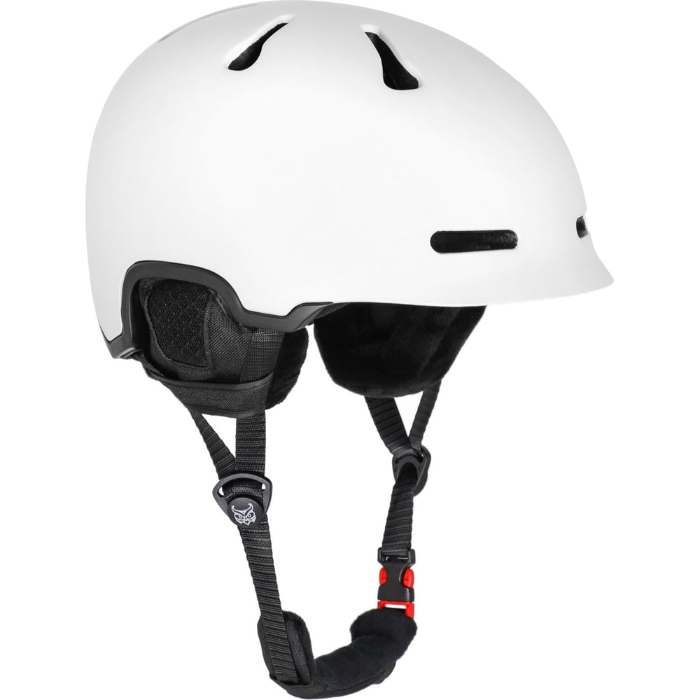 Изображение товара Зимний шлем White Owl HK003, S/48-53 см, белый W112786