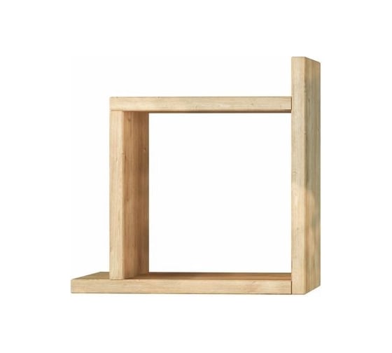 Изображение товара Фигурная полка leve box shelf oak LEV00896