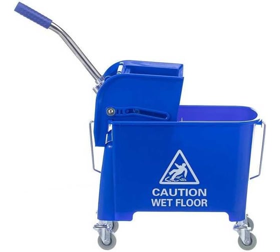 Изображение товара Ведро пластиковое с отжимом NV 20 л синее NV-10250-B