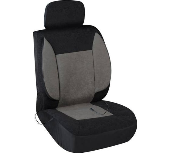 Изображение товара Чехлы на сиденья с подогревом SKYWAY велюр, с терморегулятором S02202006