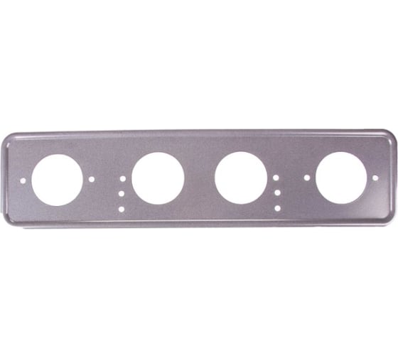 Изображение товара Рамка для номера SKYWAY металл, серебро с порошковым покрытием, под болт S04101008