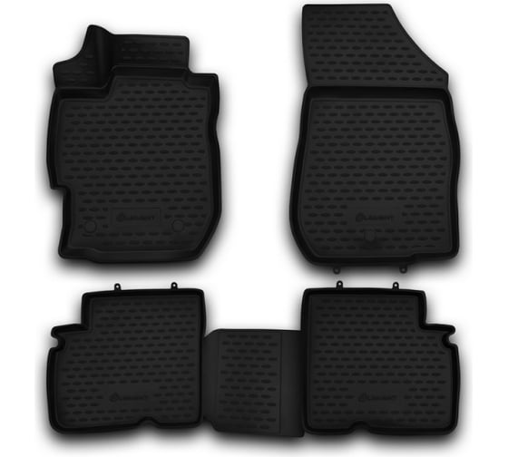 Изображение товара Коврики в салон Element NISSAN Almera 2012-, 3D, 4 шт. FORMAT.CARNIS10055k