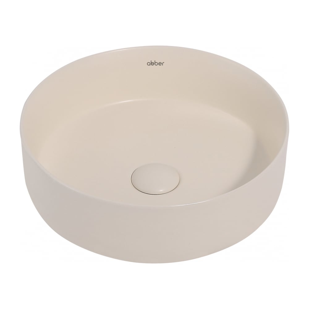 Изображение товара Накладная раковина ABBER Bequem светло-бежевая матовая AC2108MBE