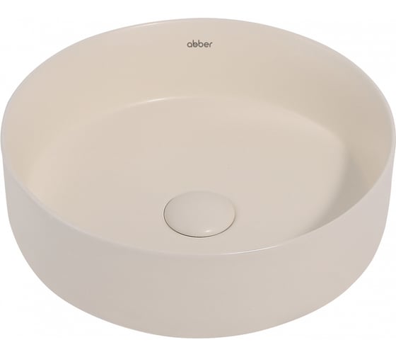 Изображение товара Накладная раковина ABBER Bequem светло-бежевая матовая AC2108MBE
