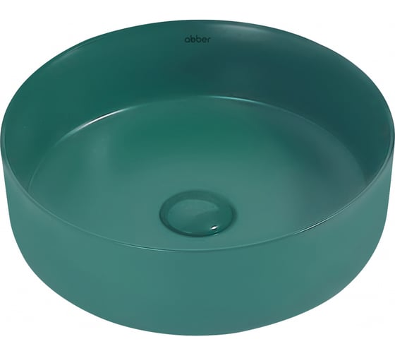 Изображение товара Накладная раковина ABBER Bequem темно-зеленая матовая AC2108MBG