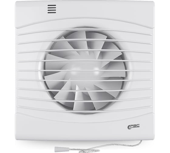 Изображение товара Вентилятор РВС 100 астра, 14 вт, 31 дб, 96 м3/ч, шнурковый выключатель 10220711