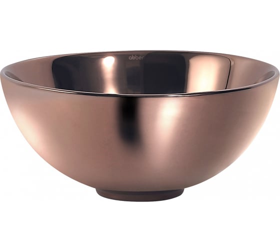 Изображение товара Накладная раковина ABBER Bequem розовое золото AC2106RG