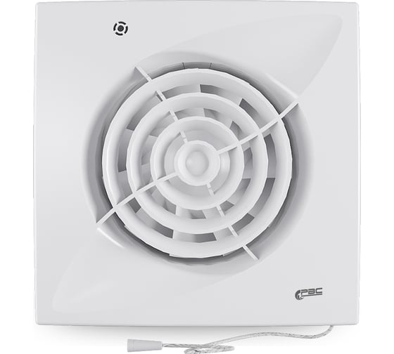 Изображение товара Вентилятор РВС 100 полярис энергосберегающий, 8 вт, 24 дб, 95 м3/ч, шнурковый выключатель 10220881