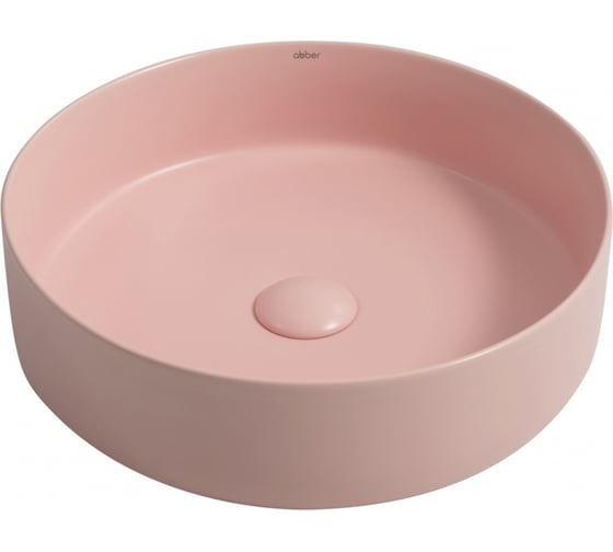Изображение товара Накладная раковина ABBER Bequem розовая матовая AC2109MP