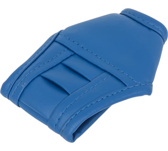 Изображение товара Чехол рычага SKYWAY АКПП искусственная кожа, круглый, синий S06201008