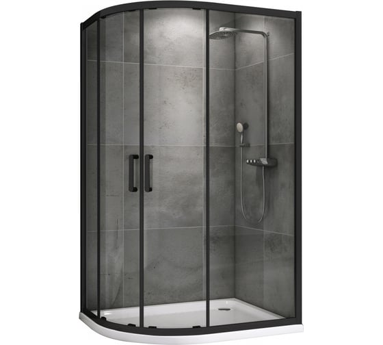 Изображение товара Душевой уголок ABBER Schwarzer Diamant AG01180B