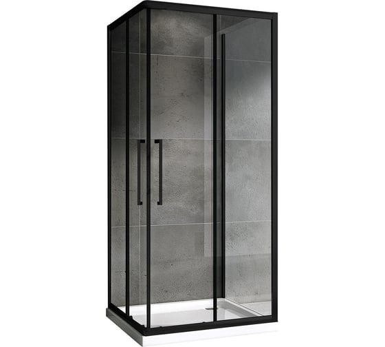 Изображение товара Душевой уголок ABBER Schwarzer Diamant AG02100BH-S100B