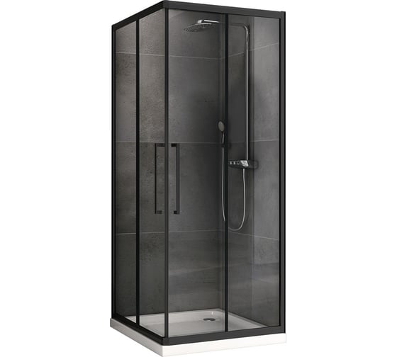 Изображение товара Душевой уголок ABBER Schwarzer Diamant AG02100BH