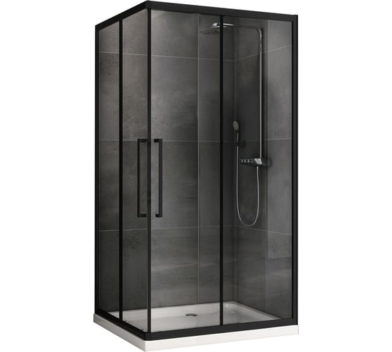 Изображение товара Душевой уголок ABBER Schwarzer Diamant AG02128BH